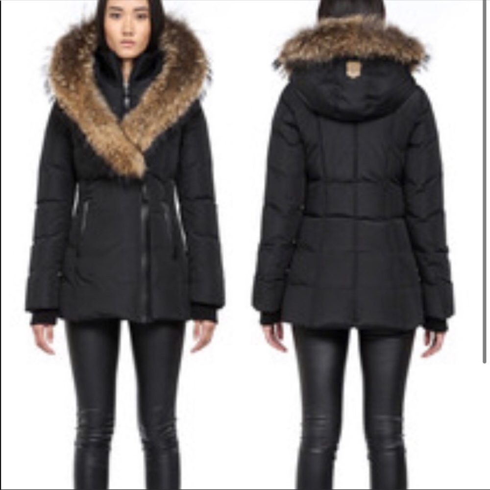 Black Mackage Coat